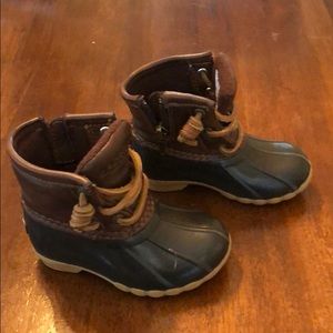 Children’s size 6 Sperry duck boots
